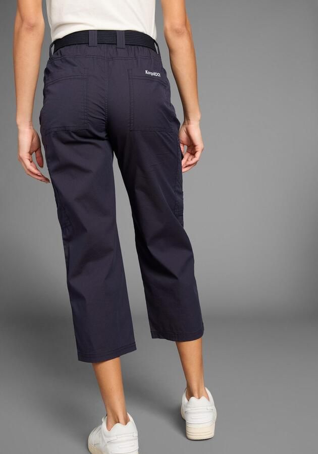 KangaROOS Capribroek met opgestikte zakken opzij (2-delig Met een afneembare riem) - Foto 3