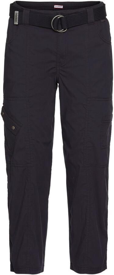 KangaROOS Capribroek met opgestikte zakken opzij (2-delig Met een afneembare riem) - Foto 5