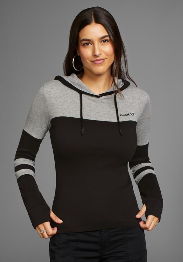 KangaROOS Capuchonshirt colourblocking-stijl - Foto 3