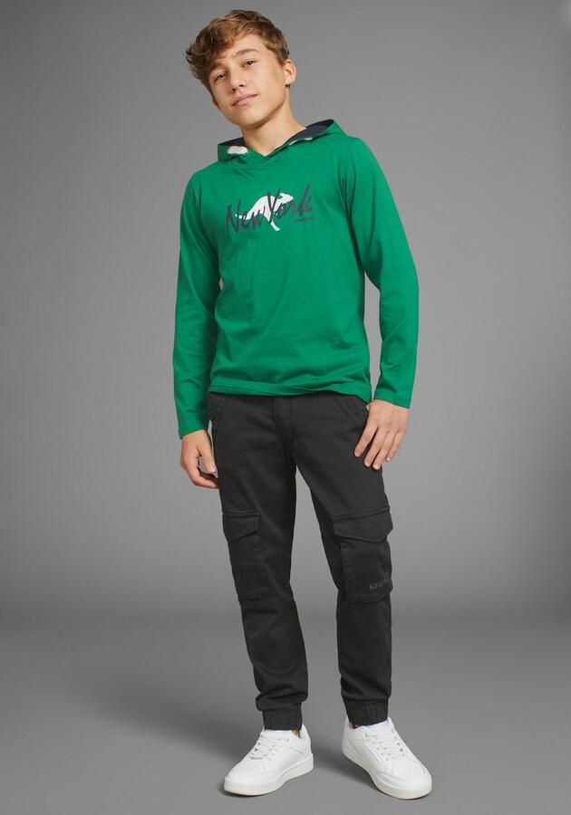 KangaROOS Capuchonshirt Logoprint voor de sportieve look - Foto 5