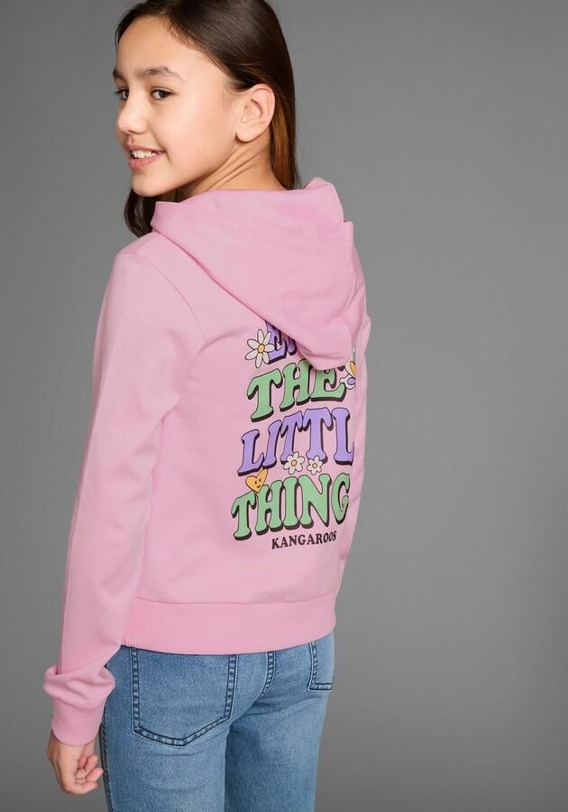 KangaROOS Capuchonshirt Shirt met rugprint - Foto 7