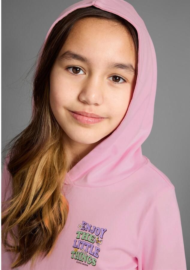 KangaROOS Capuchonshirt Shirt met rugprint - Foto 2