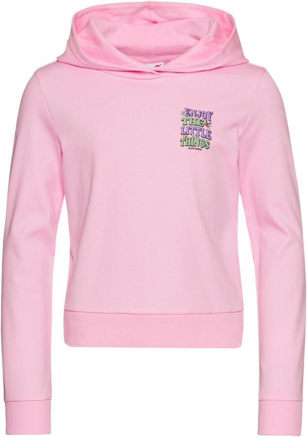 KangaROOS Capuchonshirt Shirt met rugprint - Foto 4