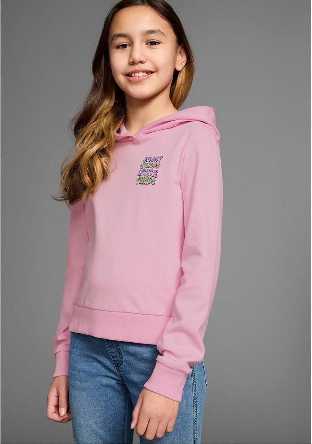 KangaROOS Capuchonshirt Shirt met rugprint - Foto 3