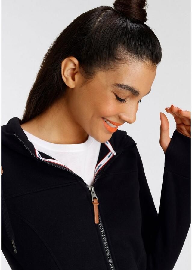 KangaROOS Capuchonsweatvest gemaakt van bijzonder zachte en dikke franse terry stof - Foto 2