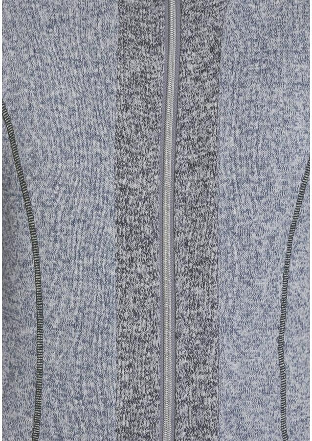 KangaROOS Capuchonsweatvest gemaakt van zacht fleece in een tweekleurig design