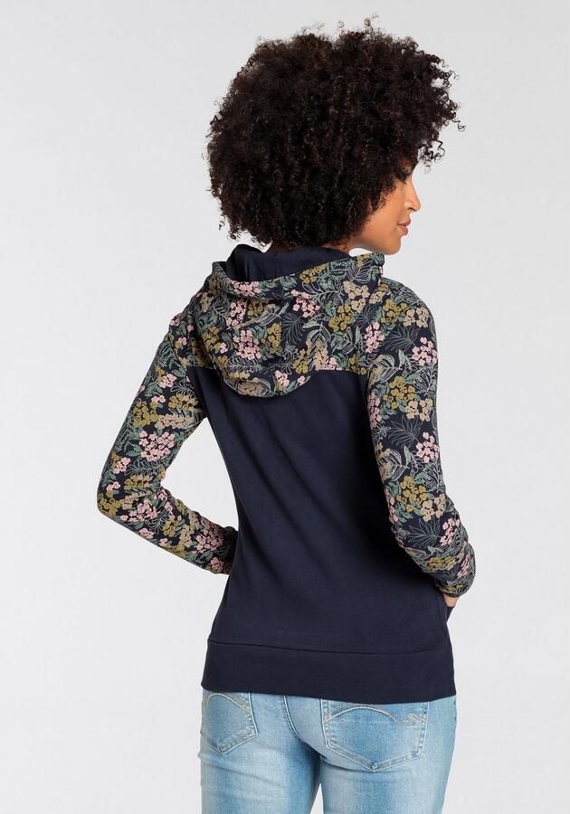 KangaROOS Capuchonsweatvest met bloemenprint - Foto 4