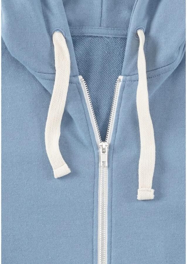 KangaROOS Capuchonsweatvest met capuchon contrasterende rits en contrasterende banden - Foto 2