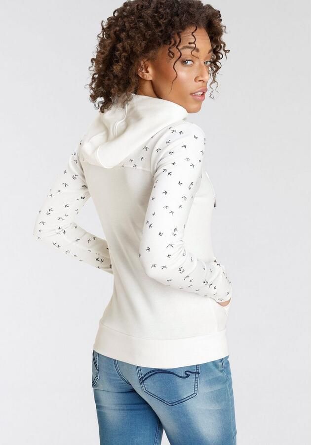 KangaROOS Capuchonsweatvest met filigraan print - Foto 3