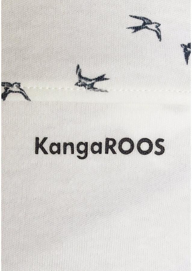 KangaROOS Capuchonsweatvest met filigraan print