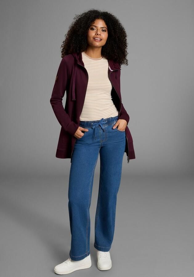 KangaROOS Capuchonsweatvest met kabelmotiefdetails - Foto 6