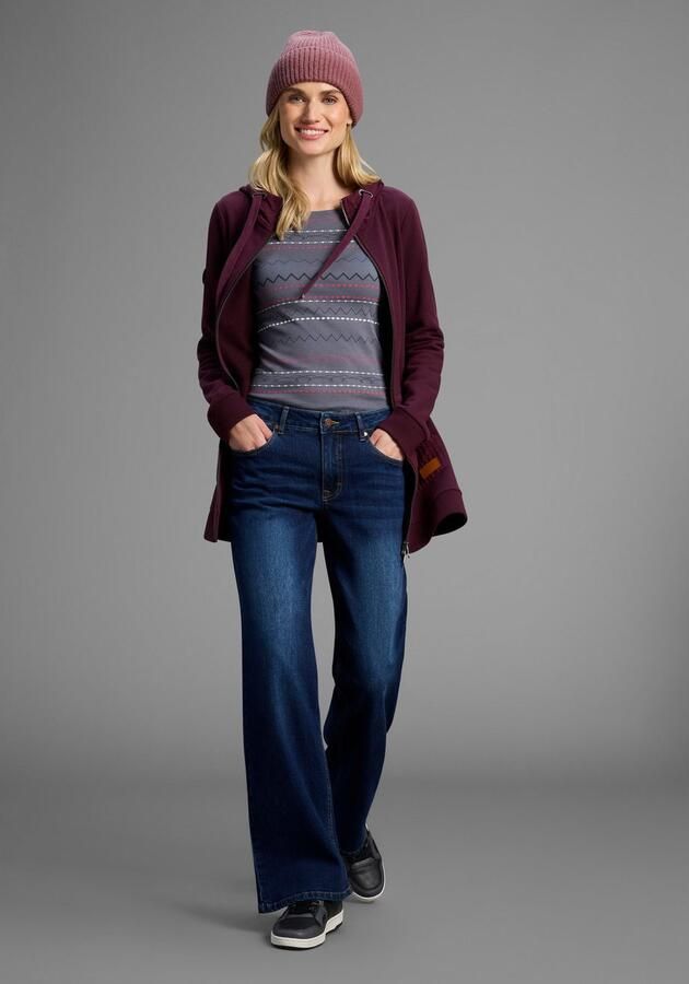 KangaROOS Capuchonsweatvest met kabelmotiefdetails - Foto 9