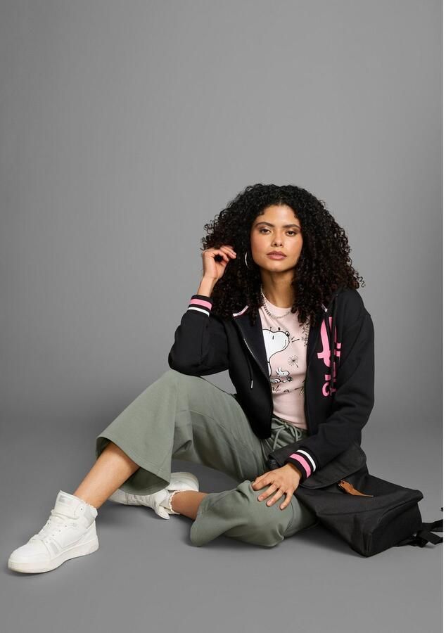 KangaROOS Capuchonsweatvest met neondetails - Foto 3