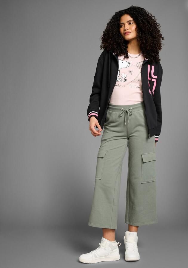 KangaROOS Capuchonsweatvest met neondetails - Foto 5