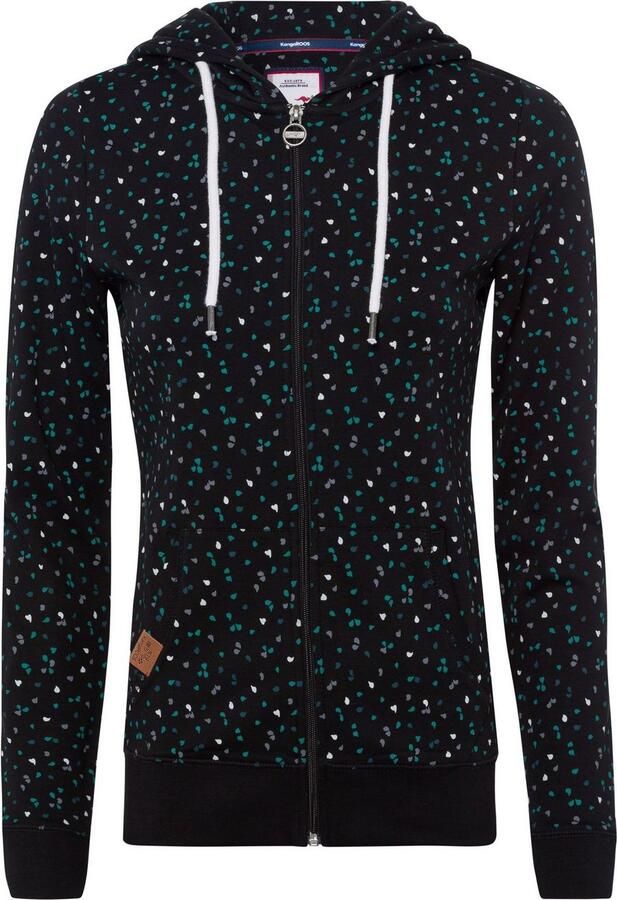 KangaROOS Capuchonsweatvest met sportieve minimal-print - Foto 13