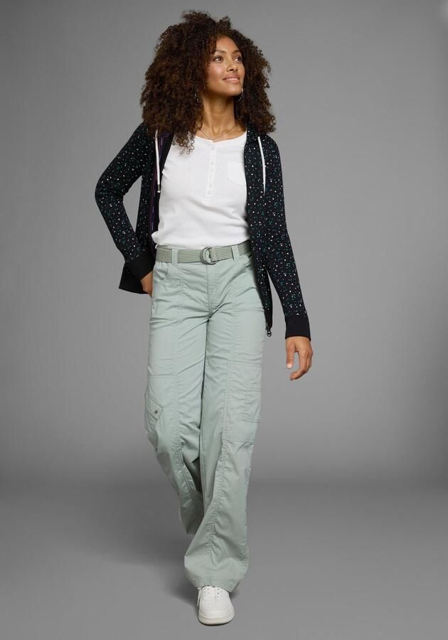 KangaROOS Capuchonsweatvest met sportieve minimal-print - Foto 8