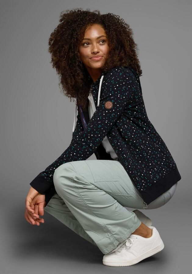 KangaROOS Capuchonsweatvest met sportieve minimal-print - Foto 11