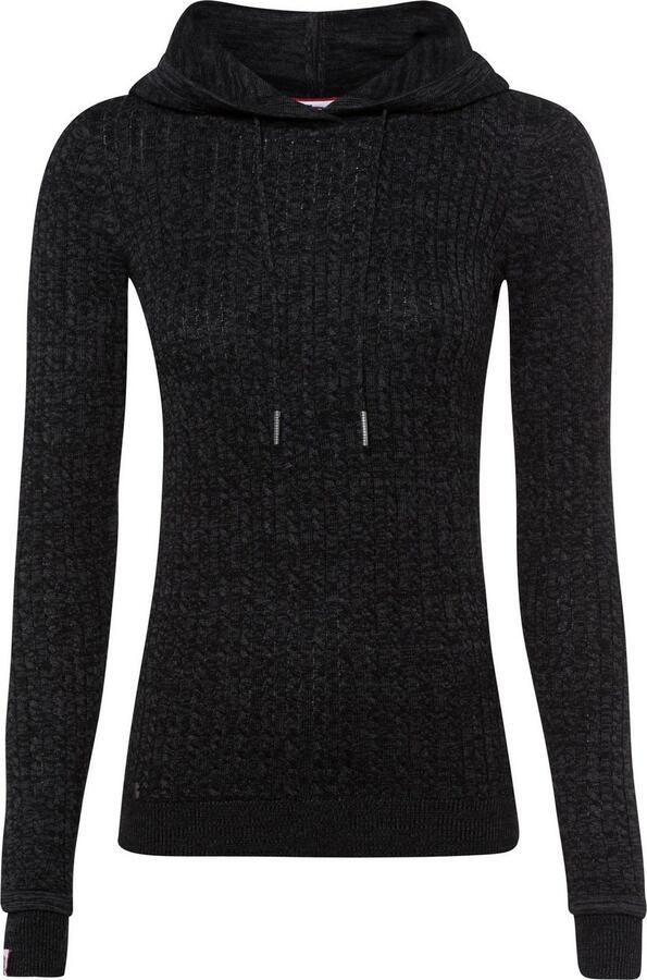 KangaROOS Capuchontrui in fijn kabelbreisel-design - Foto 2