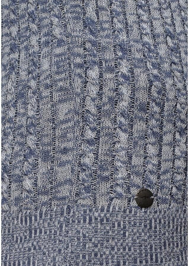 KangaROOS Capuchontrui in fijn kabelbreisel-design