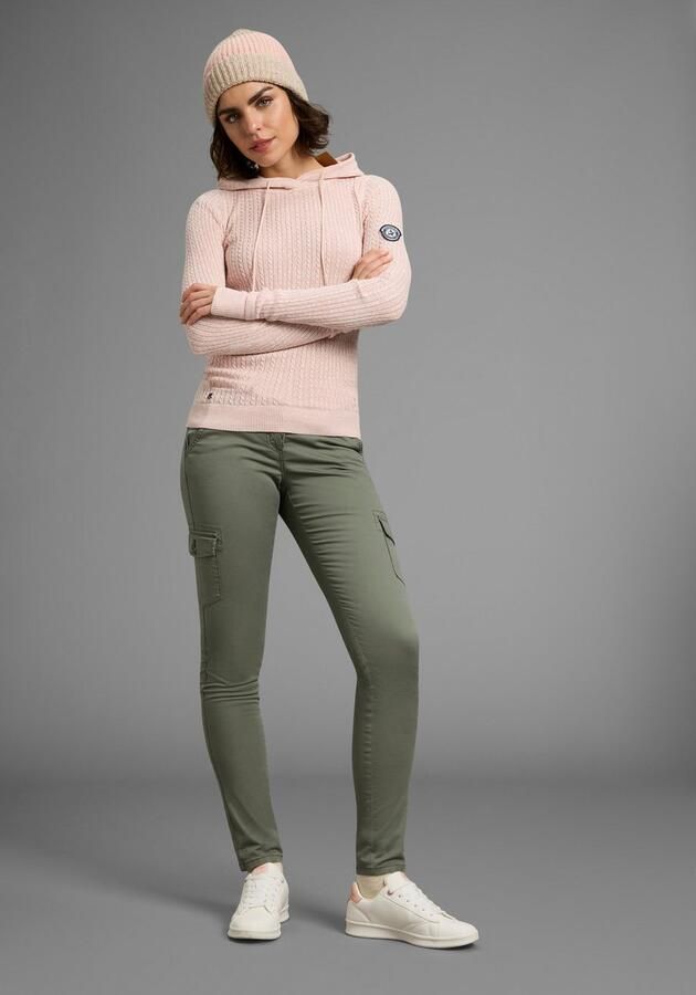 KangaROOS Capuchontrui in fijn kabelbreisel-design - Foto 5