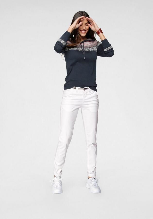 KangaROOS Capuchontrui met een geweldig patroon - Foto 4