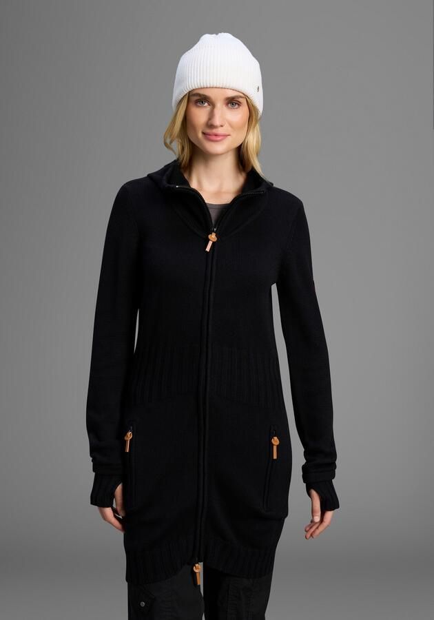 KangaROOS Capuchonvest in flatterende lange vorm - Foto 3