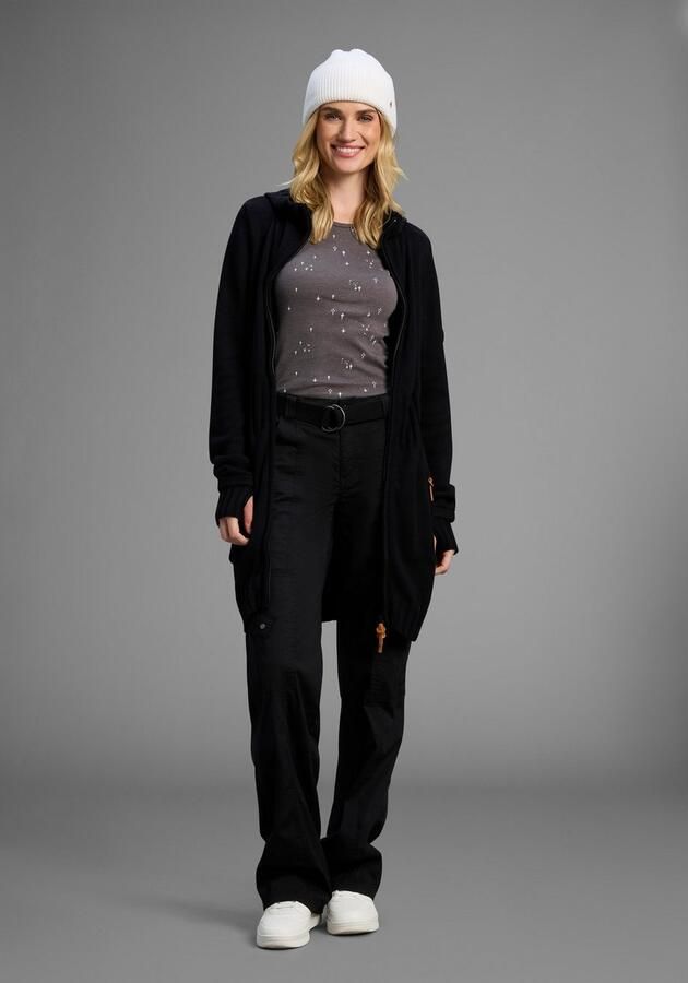 KangaROOS Capuchonvest in flatterende lange vorm - Foto 6