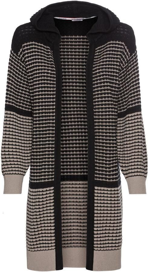 KangaROOS Capuchonvest met trendy breipatroon - Foto 6