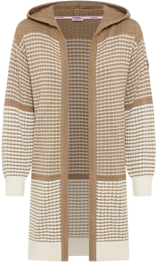 KangaROOS Capuchonvest met trendy breipatroon - Foto 5