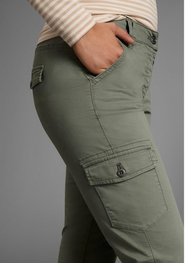 KangaROOS Cargobroek in met opgestikte zakken zijdelings - Foto 3