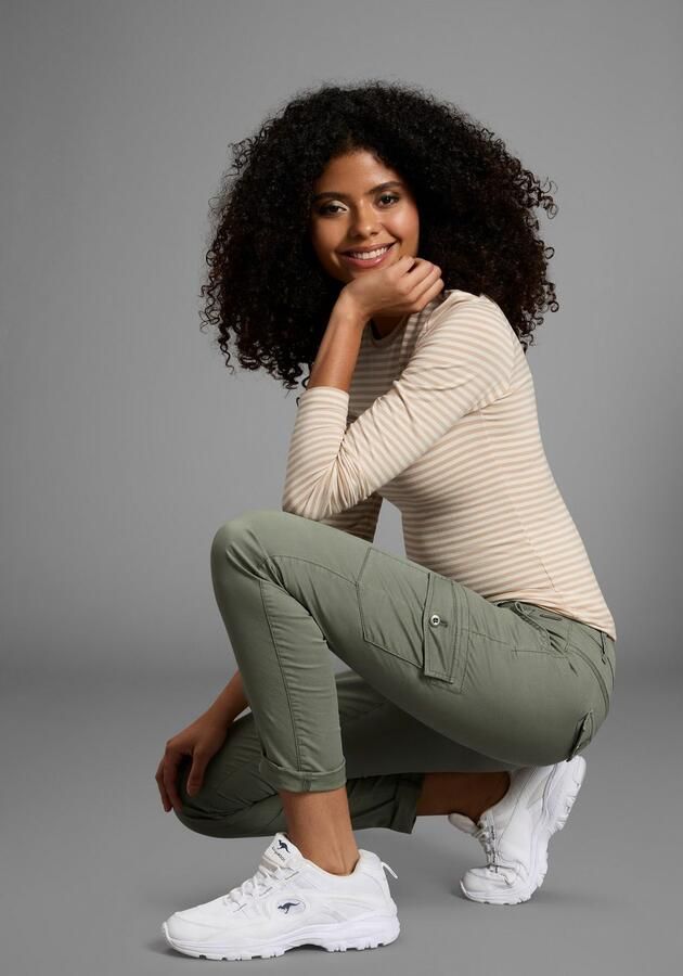 KangaROOS Cargobroek in met opgestikte zakken zijdelings - Foto 8