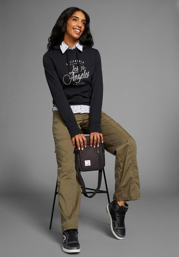 KangaROOS Cargobroek met bijzonder verwerkte zakken (2-delig Met een afneembare riem) - Foto 4