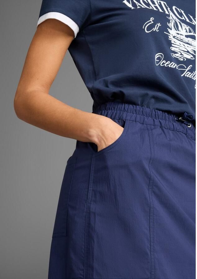 KangaROOS Cargorok met elastische taille en split achter