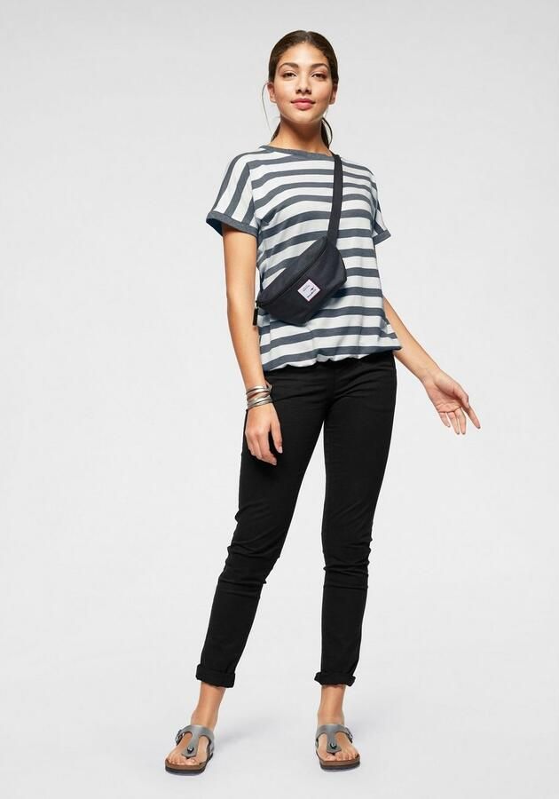 KangaROOS Sweatshirt Lange mouwen figuurvolgende pasvorm colourblocking van katoen - Foto 3