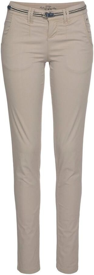 KangaROOS Chino in smal model met koord te strikken (set 2-delig Met riem) - Foto 8