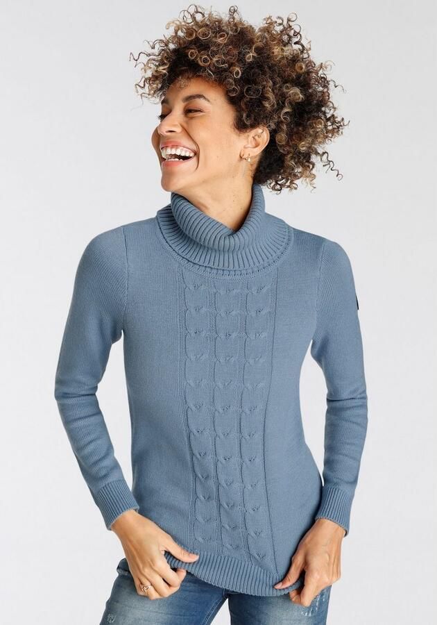 KangaROOS Coltrui met geweldig kabel-breipatroon - Foto 3