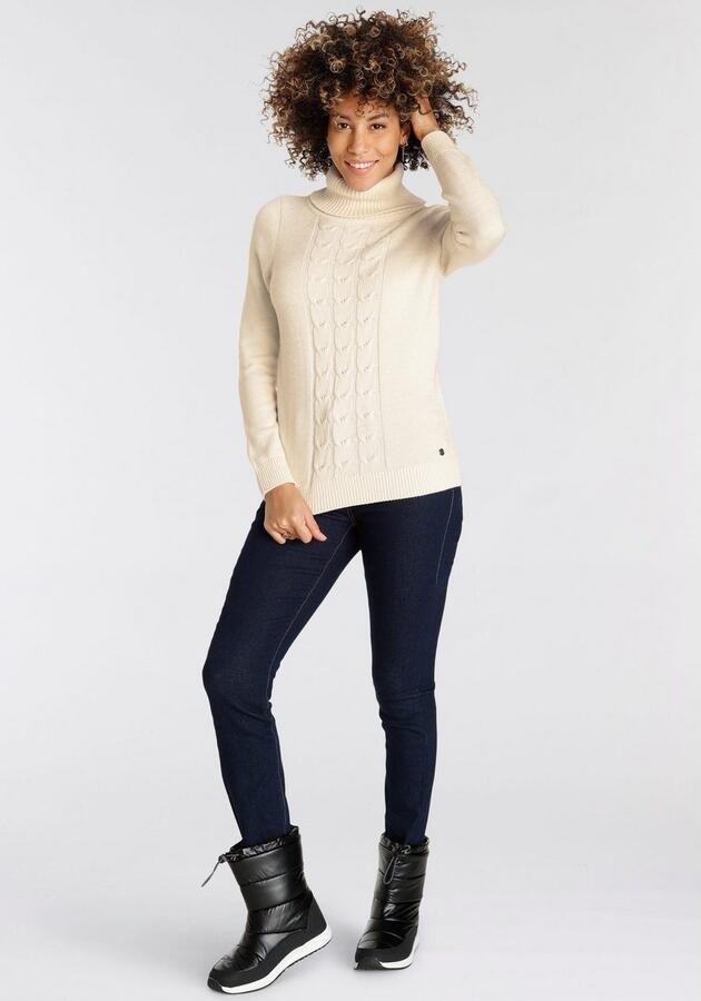 KangaROOS Coltrui met geweldig kabel-breipatroon - Foto 6