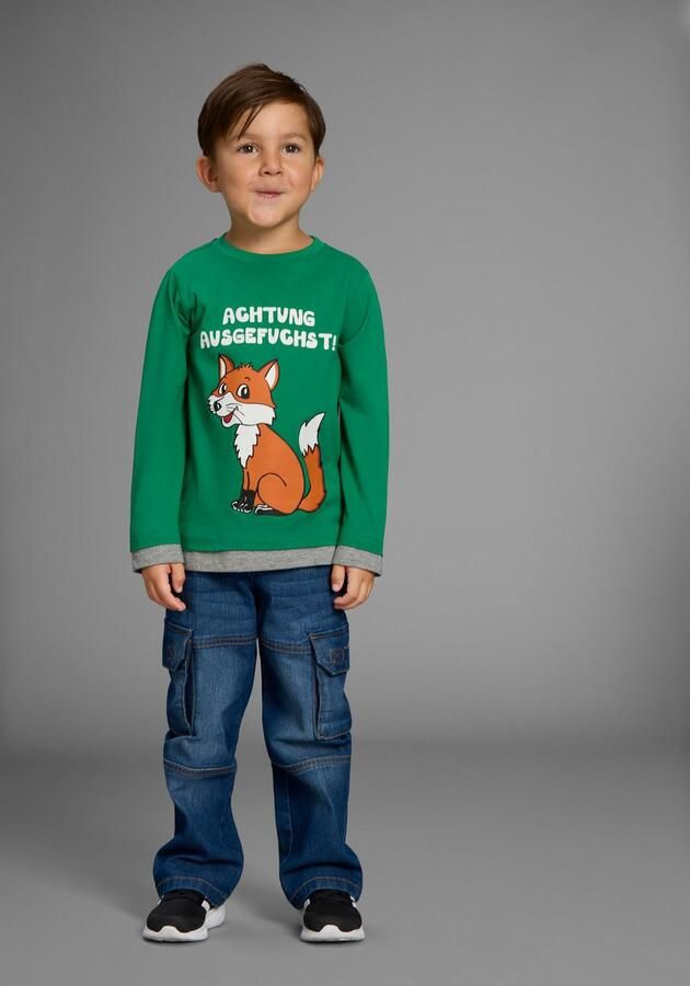 KangaROOS Comfortjeans Cargo-jeans voor kleine jongens Stretchjeans met coole cargozakken - Foto 3