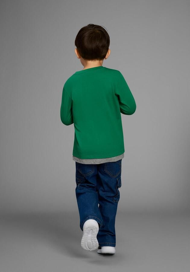 KangaROOS Comfortjeans Cargo-jeans voor kleine jongens Stretchjeans met coole cargozakken - Foto 4