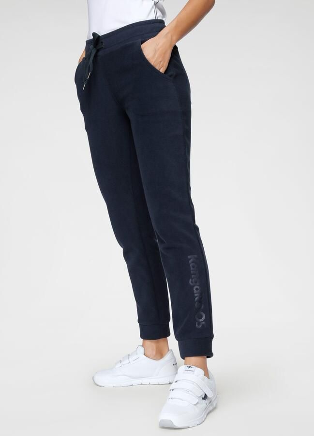 KangaROOS Fleece-broek met steekzakken en rijgkoord - Foto 9