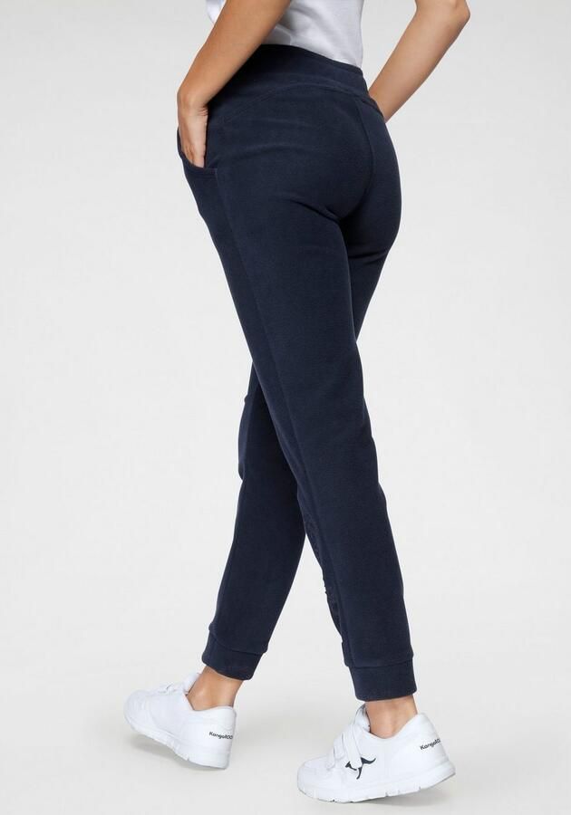 KangaROOS Fleece-broek met steekzakken en rijgkoord - Foto 4