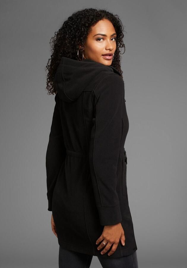 KangaROOS Fleecejack met capuchon van fleece met koord met 2-weg rits - Foto 2