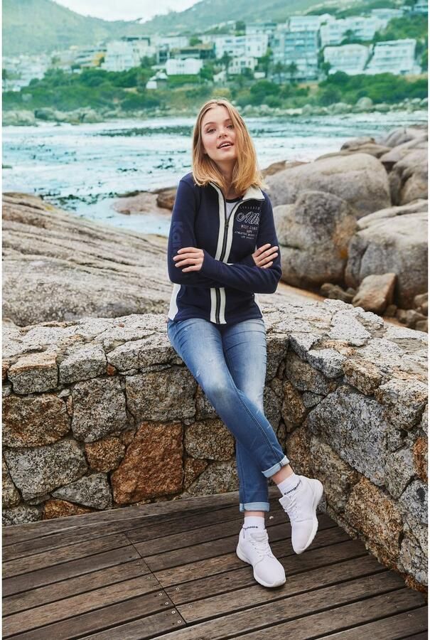 KangaROOS Fleecejack voor koude dagen sneldrogend warm figuurvolgende snit - Foto 5