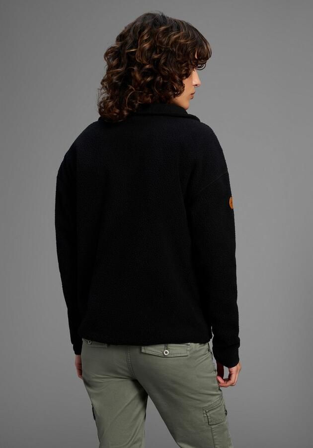 KangaROOS Fleecetrui van knuffelig sherpa fleece half-zip - Foto 4