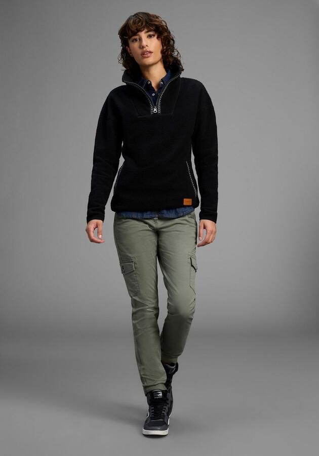 KangaROOS Fleecetrui van knuffelig sherpa fleece half-zip - Foto 5