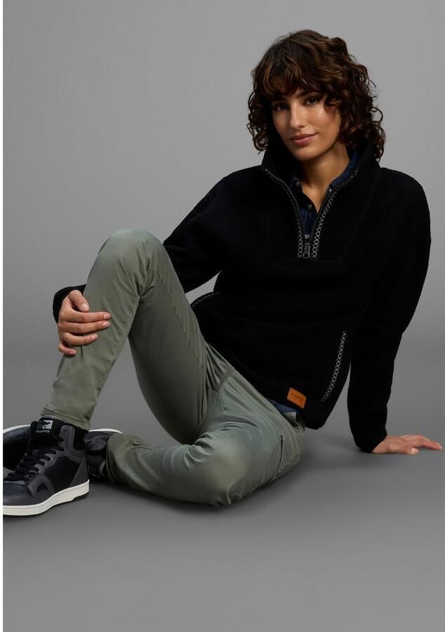 KangaROOS Fleecetrui van knuffelig sherpa fleece half-zip - Foto 2