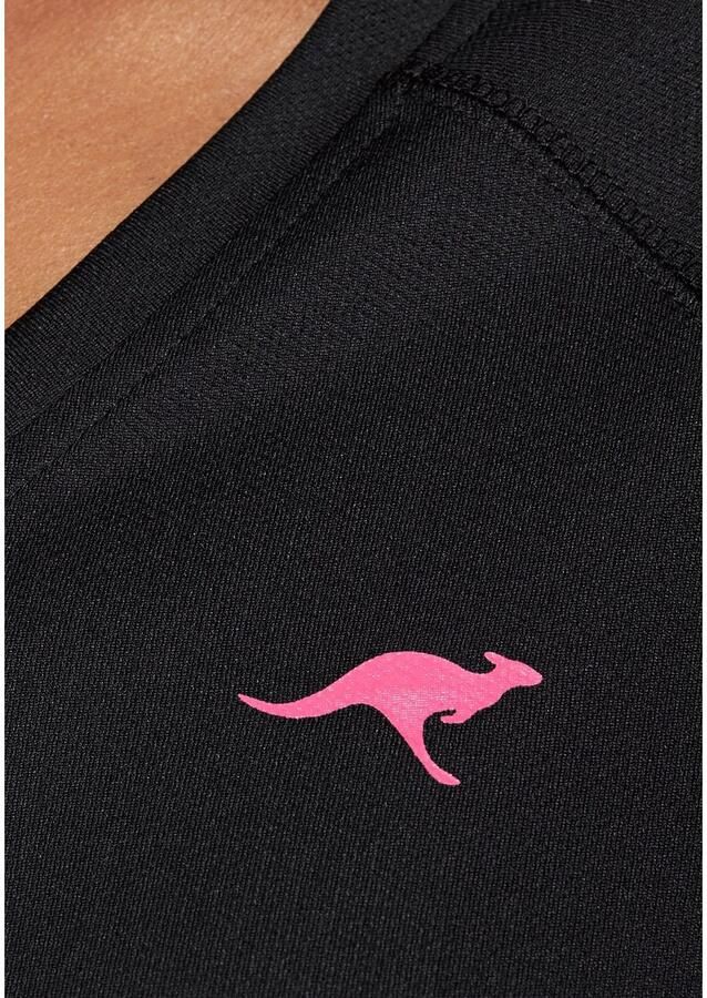 KangaROOS Functioneel shirt Korte Mouw figuurspillend met V-Uitsnijding grote Maten - Foto 10