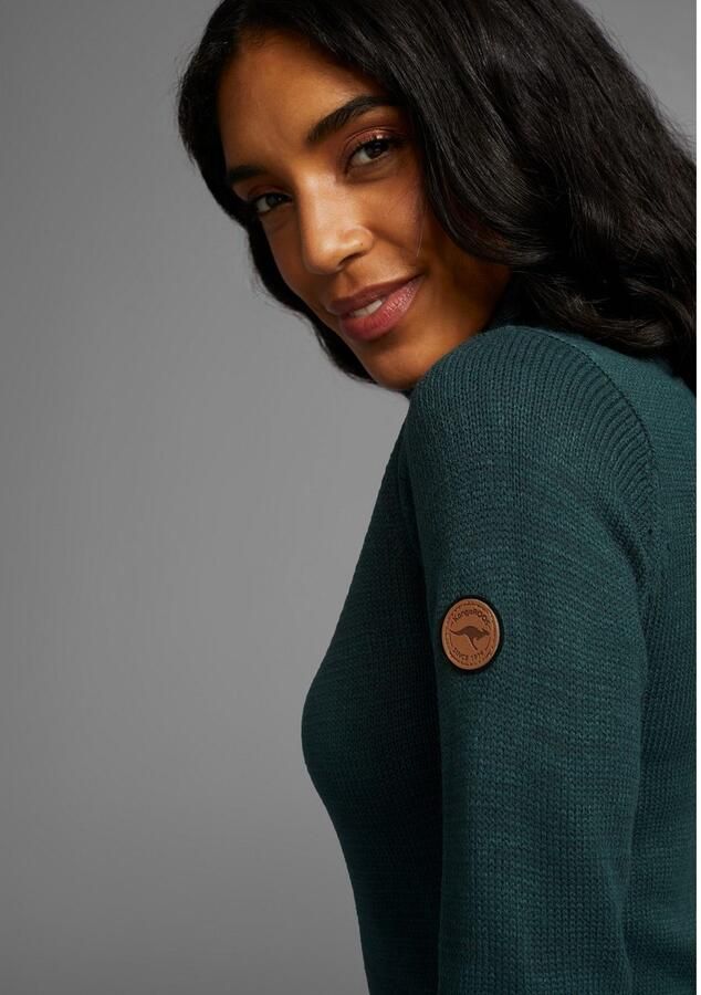 KangaROOS Gebreide jurk met col