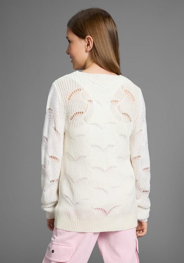 KangaROOS Gebreide trui Ajour-trui voor meisjes knuffelzacht - Foto 6