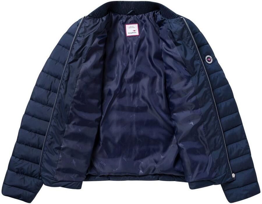 KangaROOS Gewatteerde jas figuurvolgende snit heuplange pasvorm